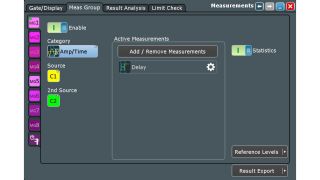 Fig. 2: Delay measurement settings