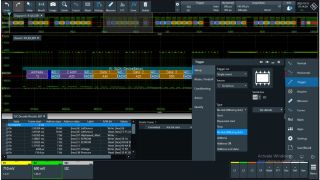Protocol trigger setup dialog