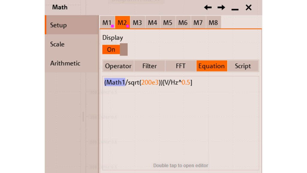 Math channel with formula for NSD Math channel with formula for NSD