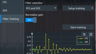Equalizer Training for FFE or FFE+DFE