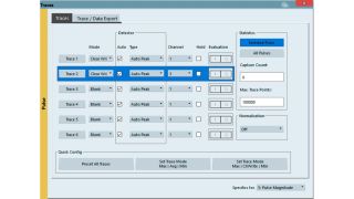 Add a second trace to the Pulse Magnitude using channel 3: