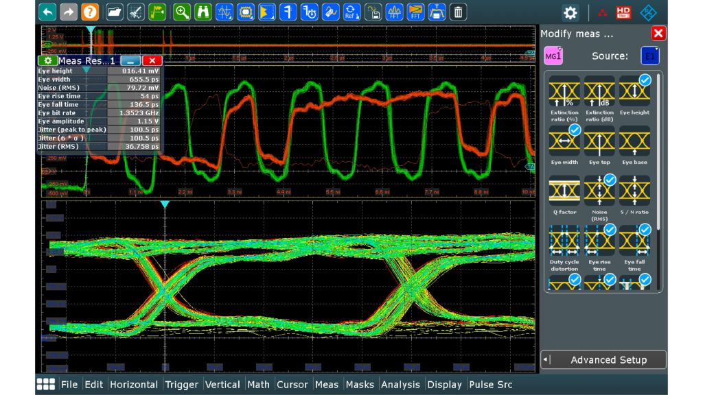 DDR3 eye diagram