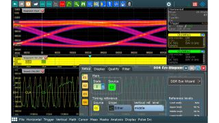 R&S®RTP-K93: DDR4 eye diagram of chip select signal (CS)