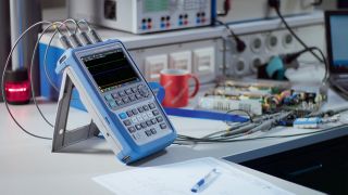 Depuração de fontes de alimentação com o R&S®Scope Rider