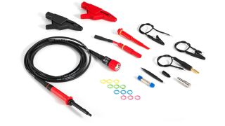 High voltage probes for oscilloscopes