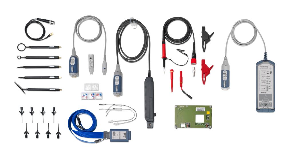 Rohde & Schwarz oscilloscope probe portfolio