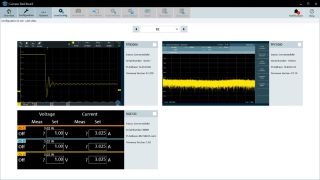Campus Dashboard oscilloscope software
