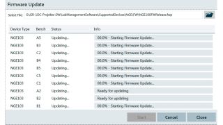 Firmware upgrades
