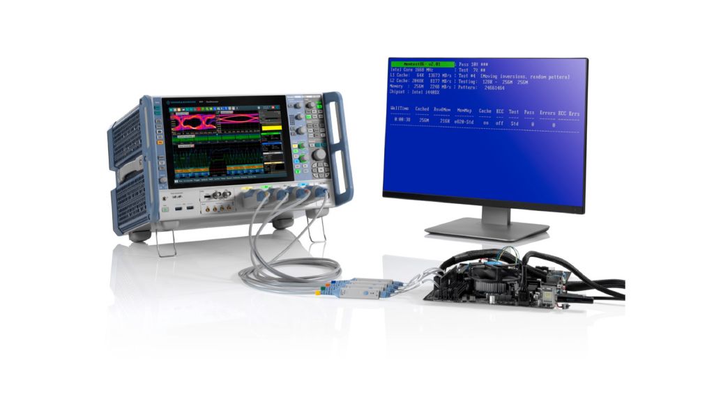 DDR4 system test: read/write separation and DQ data eye