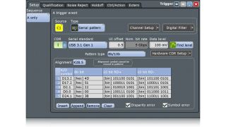 High-speed serial pattern trigger software