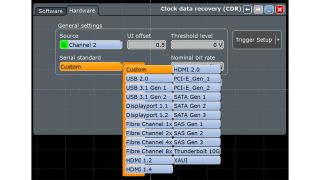 Setup of the hardware CDR