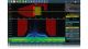 Spectrum analysis oscilloscope software, Screenshot