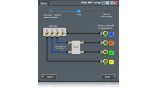 TDR/TDT analysis Oscilloscope software