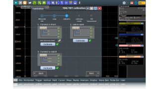 TDR/TDT analysis Oscilloscope software