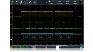 I²C/SPI oscilloscope software