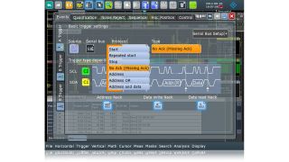 I²C/SPI oscilloscope software