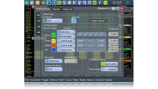 I²C/SPI oscilloscope software