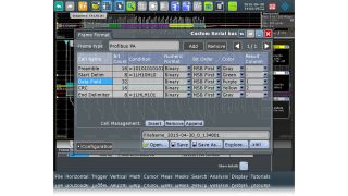 Manchester and NRZ oscilloscope software