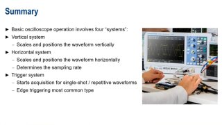 Understanding basic oscilloscope operation