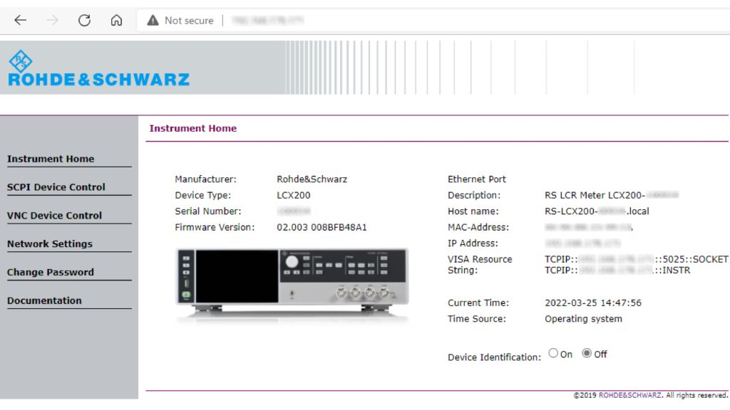 Exemple d'interface utilisateur