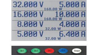 All settings and operating states are clearly visualized.
