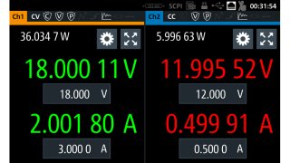 6 ½ digit resolution in V/I metering