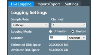 ロギングの設定