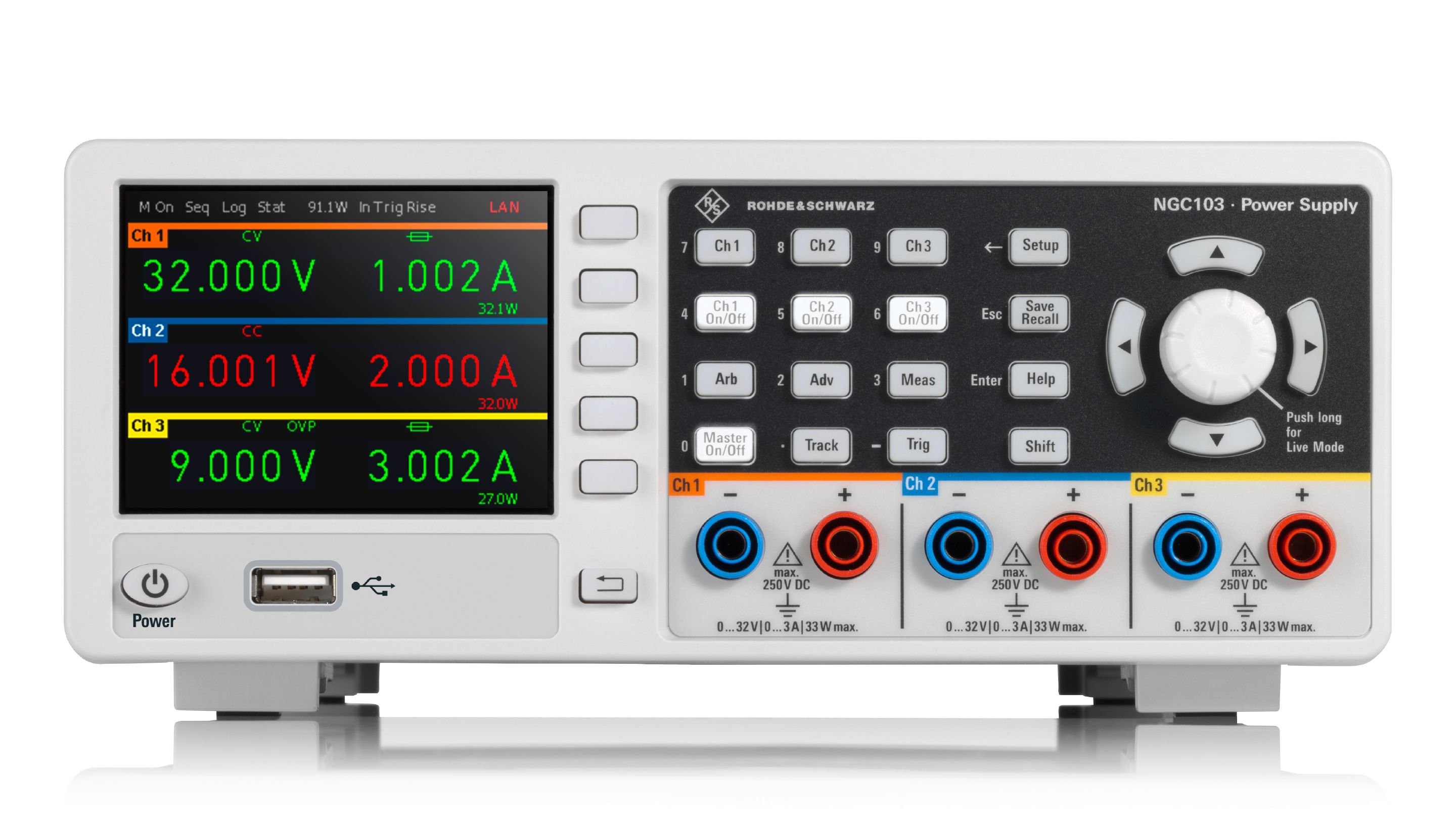 R&S®NGC100 Power supply series | Rohde & Schwarz