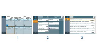 The R&S®SMB100B main screen and user menu