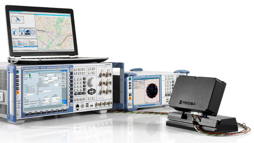 Test setup for vehicle emergency services (eCall, ERA-GLONASS, NG eCall).