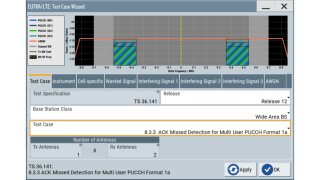 Test case wizard main dialog