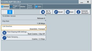 Predefined settings dialog