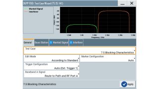 Test case wizard main dialog