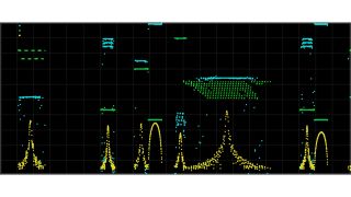 Measurement of a multi-emitter scenario with highly agile radar signals