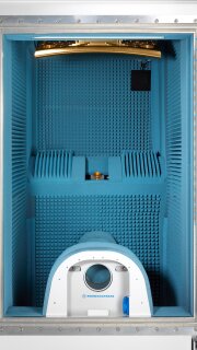 R&S®ATS1800C Compact 3GPP-compliant OTA chamber for 5G NR mmWave signals