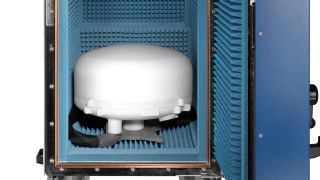 Optional enclosure for extreme temperature testing