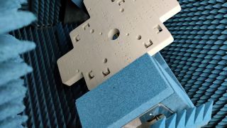 Optional 3D Azimuth over Elevation Positioner with RF rotary joints