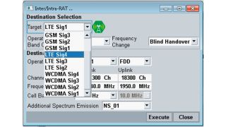 Target cell testing.