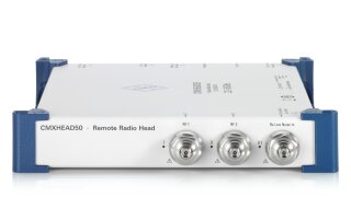 R&S®CMXHEAD50 Remote radio head 50 GHz for signaling