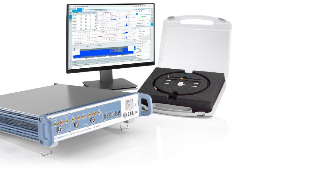 Rohde & Schwarz test solution for accurate UWB device testing.