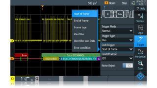 CAN/LIN oscilloscope software