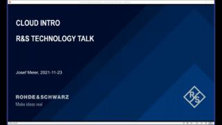 "R&S Cloud": a brief overview of the cloud technology stack at R&S