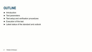 IEC 61000-4-41 Broadband radiated immunity tests