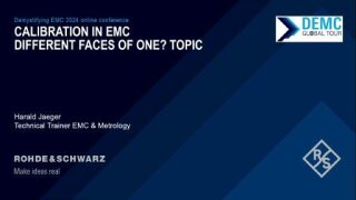 Calibration in EMC. Different faces of one topic.