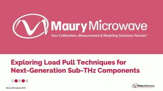 Exploring Load Pull Techniques for Next-Generation Sub-THz Components
