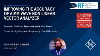 Improving the accuracy of a mm-wave non-linear vector analyzer