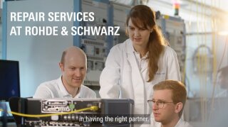 Repair Services at Rohde & Schwarz