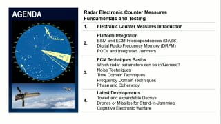 Webinar: Radar electronic counter measures fundamentals and testing