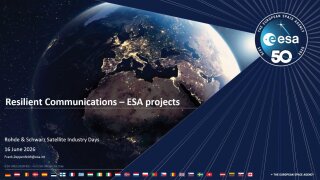 Resilient communications from space