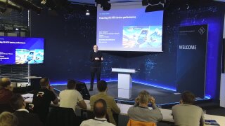 Title graphic of video "Ensuring 5G NTN device performance"